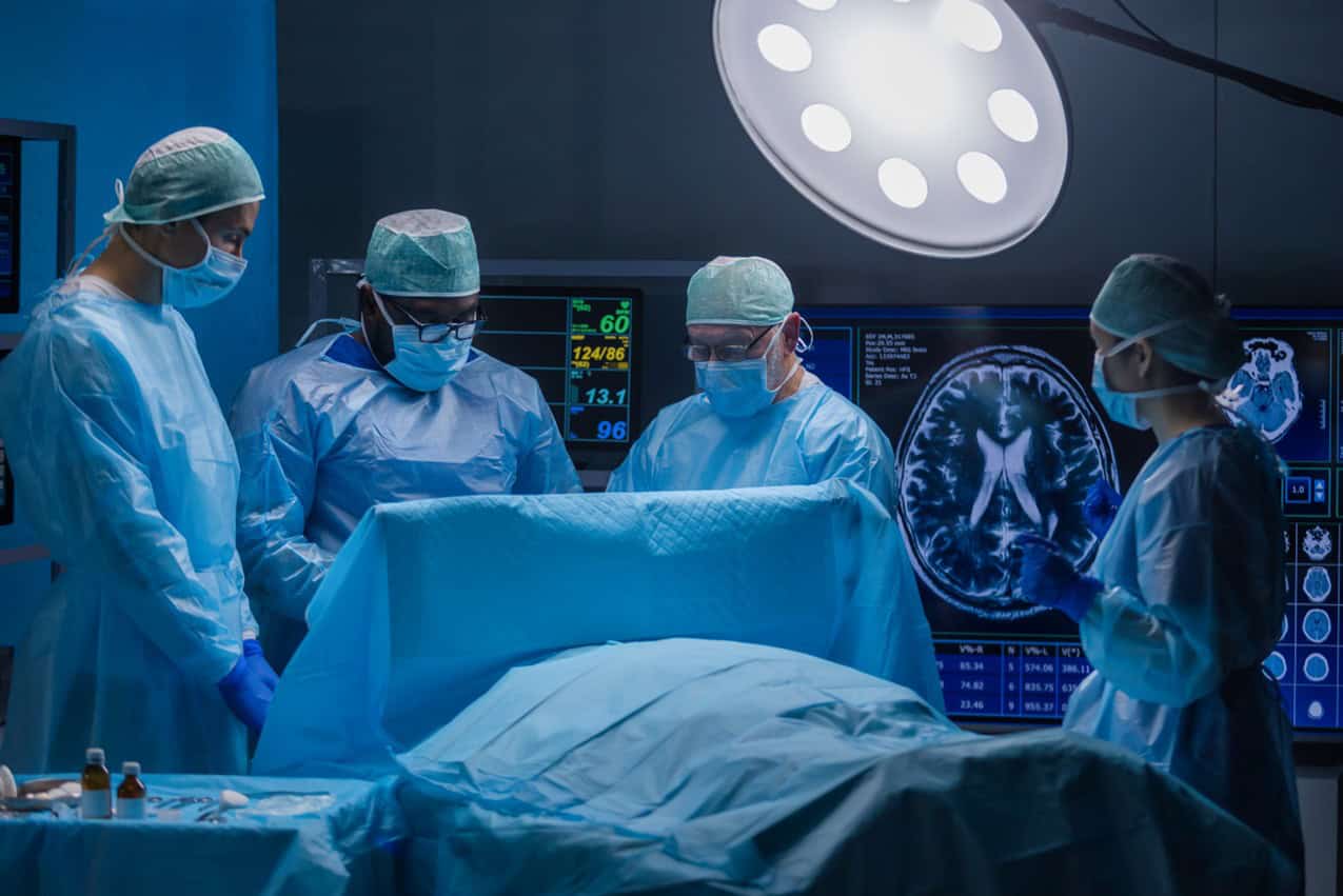 Surgery Picture Surgeons in theater